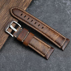 Óraszíj Apple Watch-hoz, viaszolt vintage marhabőr