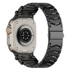 Elestra V01 titanový řemínek na hodinky pro Apple Watch, design ve tvaru V