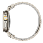 Elestra V01 titanový řemínek na hodinky pro Apple Watch, design ve tvaru V