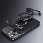 Quellio EvoBorder bezrámečkové pouzdro MagSafe z hliníkové slitiny pro iPhone 13–16