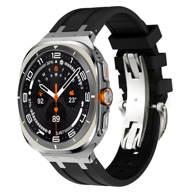 Samsung Watch Ultra-rem, Kirrea tyk silikonerem med spænde