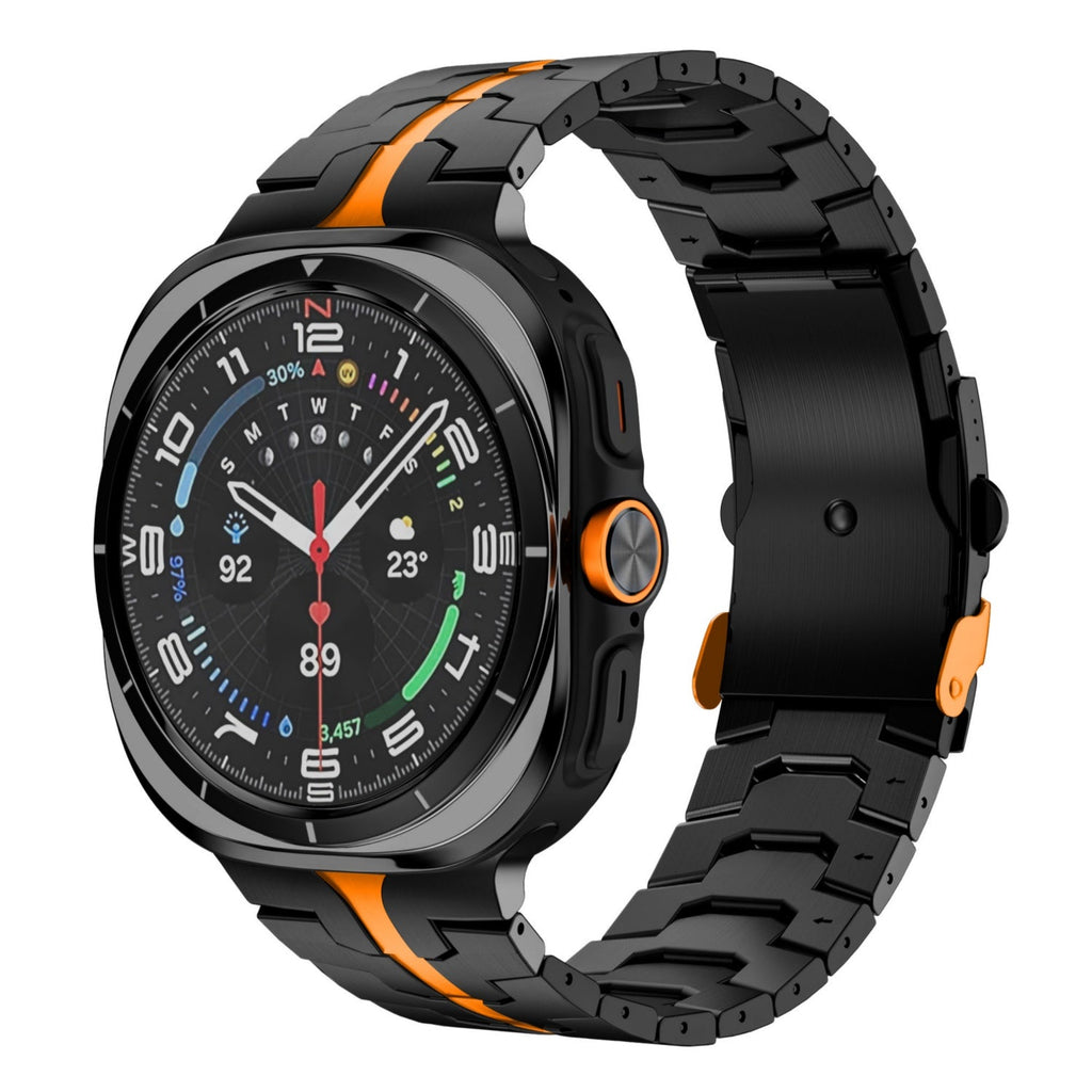 Titanen horlogeband voor Samsung Watch 7 Ultra, Averon vouwsluiting
