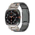 Titanový řemínek Samsung Galaxy Watch Ultra, skládací přezka Voyager