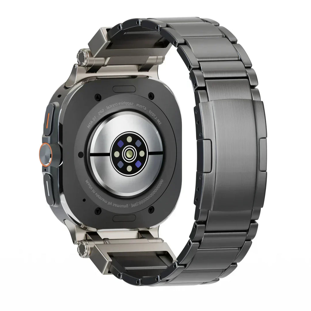 Titanový řemínek Samsung Galaxy Watch Ultra, skládací přezka Voyager