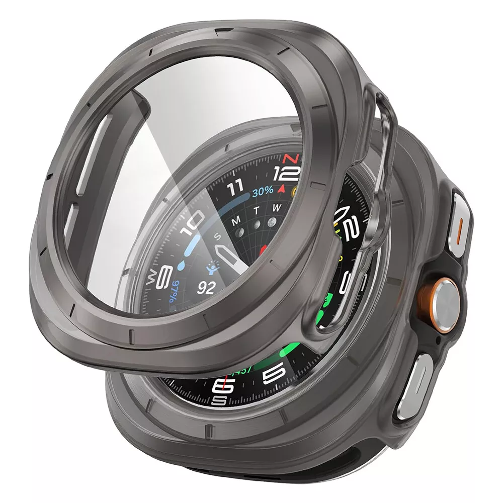 Samsung Galaxy Watch Ultra 47mm etui, Orvalo hærdet glascover