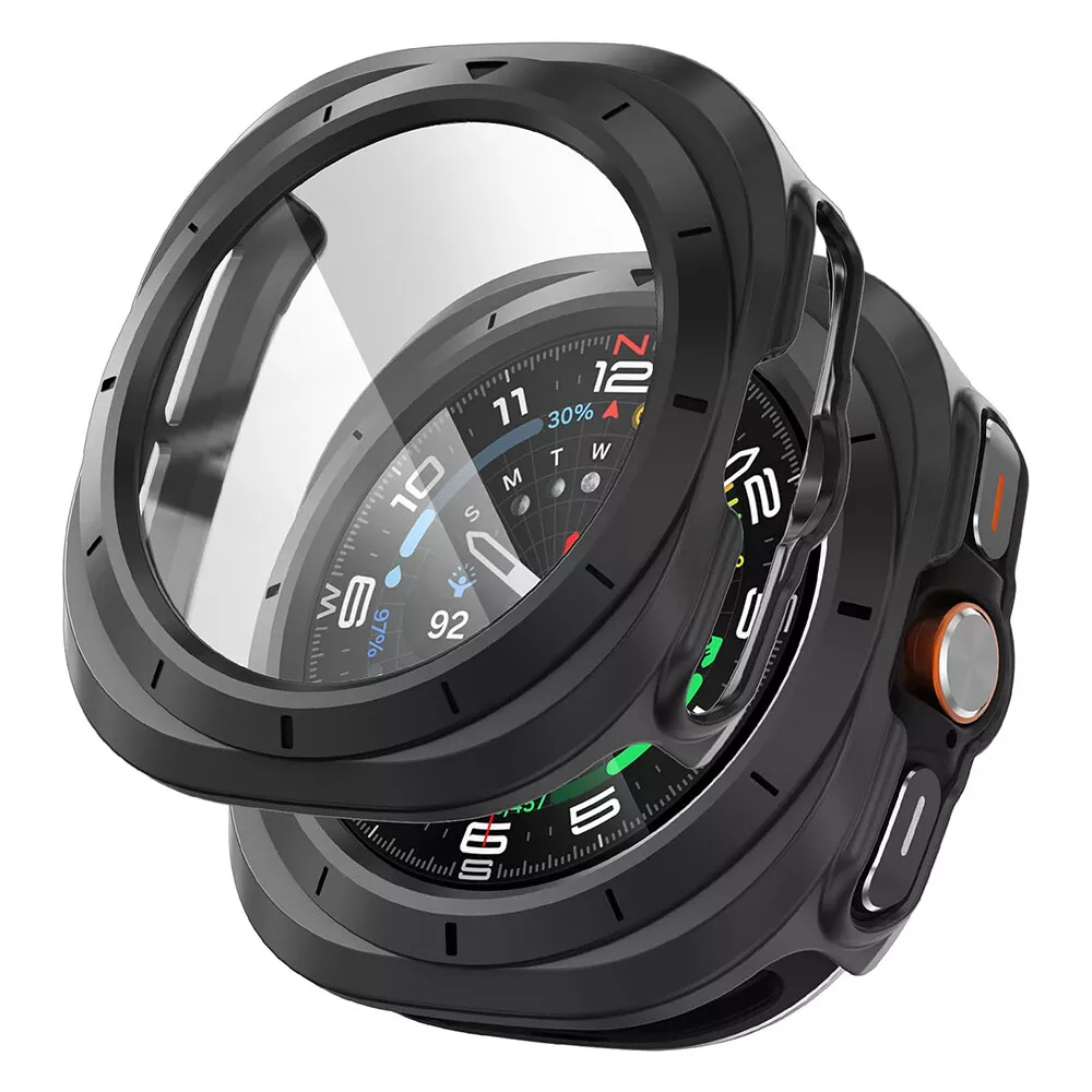 Samsung Galaxy Watch Ultra 47mm etui, Orvalo hærdet glascover