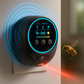 Breevo 360° repellente a ultrasuoni con spina per api e vespe, per patii