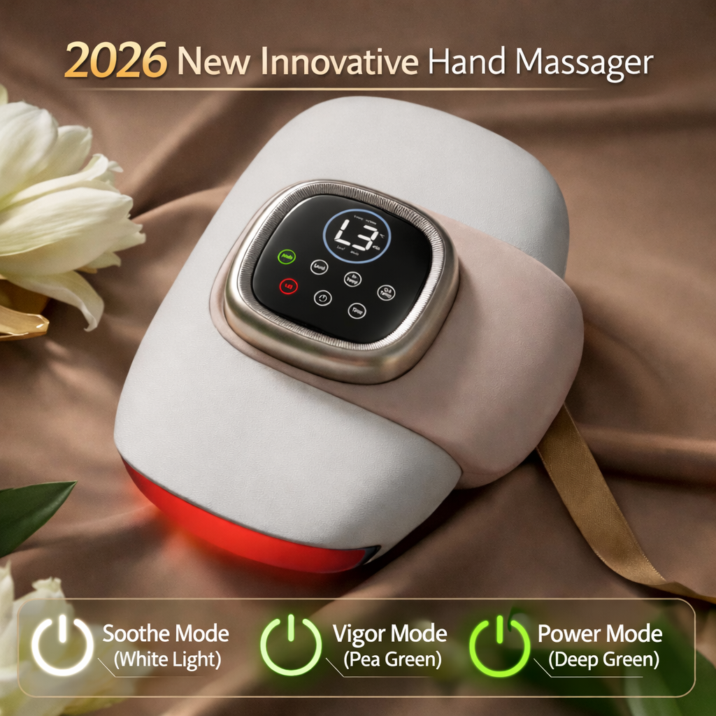 Kabelloses Premium-Massagegerät für Hände und Handgelenke gegen tägliche Verspannungen und für mehr Komfort | Fioriscas