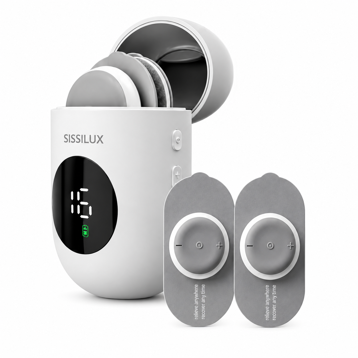 Portable Wireless Muscle Stimulator With 6 Modes And 16 Levels