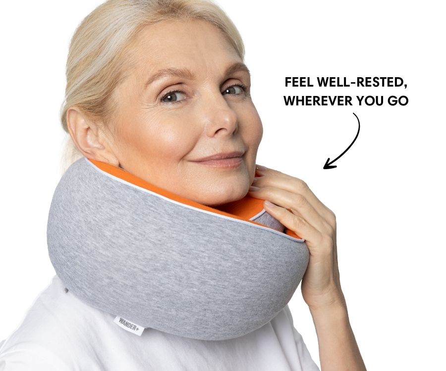 Memory Foam Travel Neck Pillow | Fioriscas