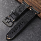 Full-Grain Leather Watch Band, Vintage Patina, Fits Samsung Watch Ultra 47mm