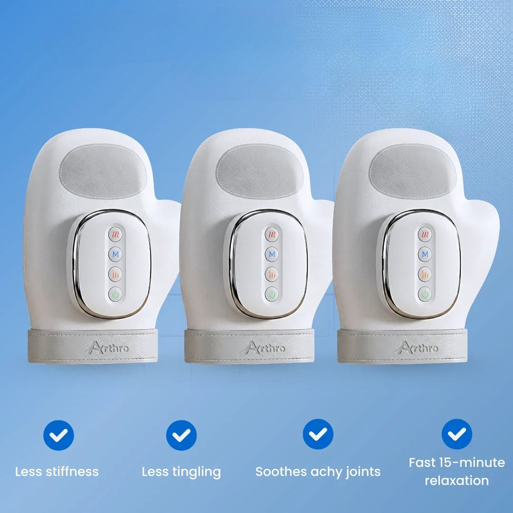 ArthroFlex Pro håndmassageapparat 3 i 1 til håndledsstøtte og varme