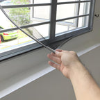 Selbstklebendes Fenstergitter, magnetisches Insektennetz für Zuhause