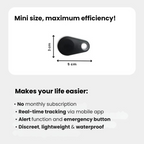 KidiSafe waterdichte gps-tracker voor kinderen, live locatie en SOS-melding