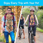 Front-Carry Dog Backpack Carrier For Hiking And Outdoor Trips