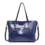 Stylish leather handbag with handcrafted details