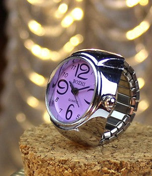 Atria Finger Ring Watch, Compact Timepiece For Everyday Wear