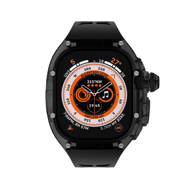 Apple Watch Ultra Case, LumaPro Rugged Polycarbonate Cover With TPU Band