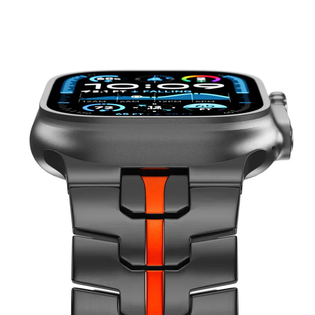 Apple Watch Titanium Band, Aurex Grade 2 Titanium, Lightweight 62g