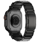 Řemínek Apple Watch, titanový řemínek Auridan s nastavitelným zapínáním