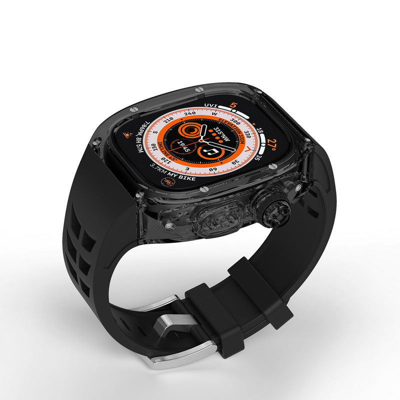 Apple Watch Ultra Case, LumaPro Rugged Polycarbonate Cover With TPU Band