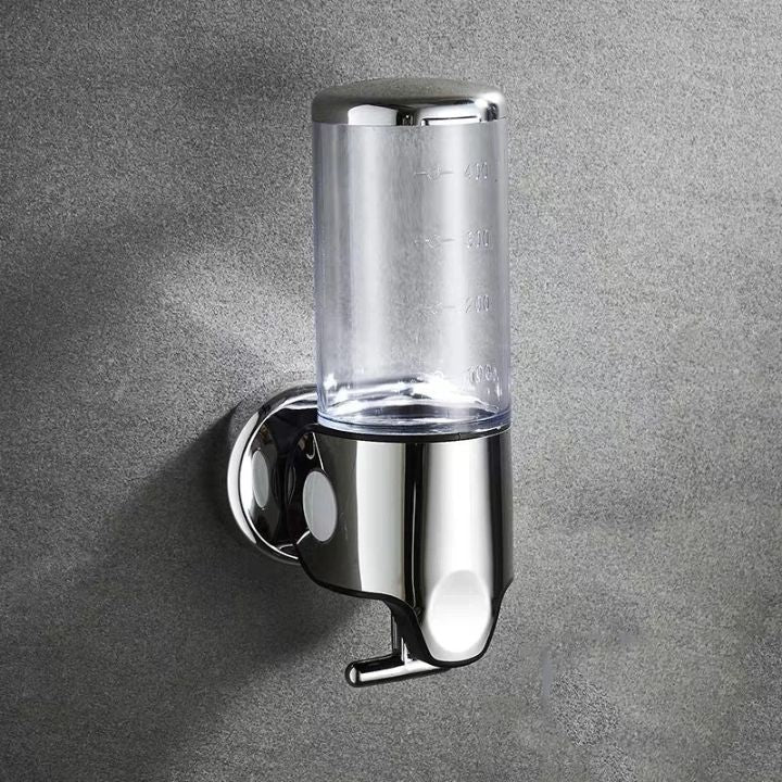 Wall Mounted Soap Dispenser | SudsStation Bathroom Organizer | Stainless Steel & ABS | 16.9 fl oz | Set of 1–3