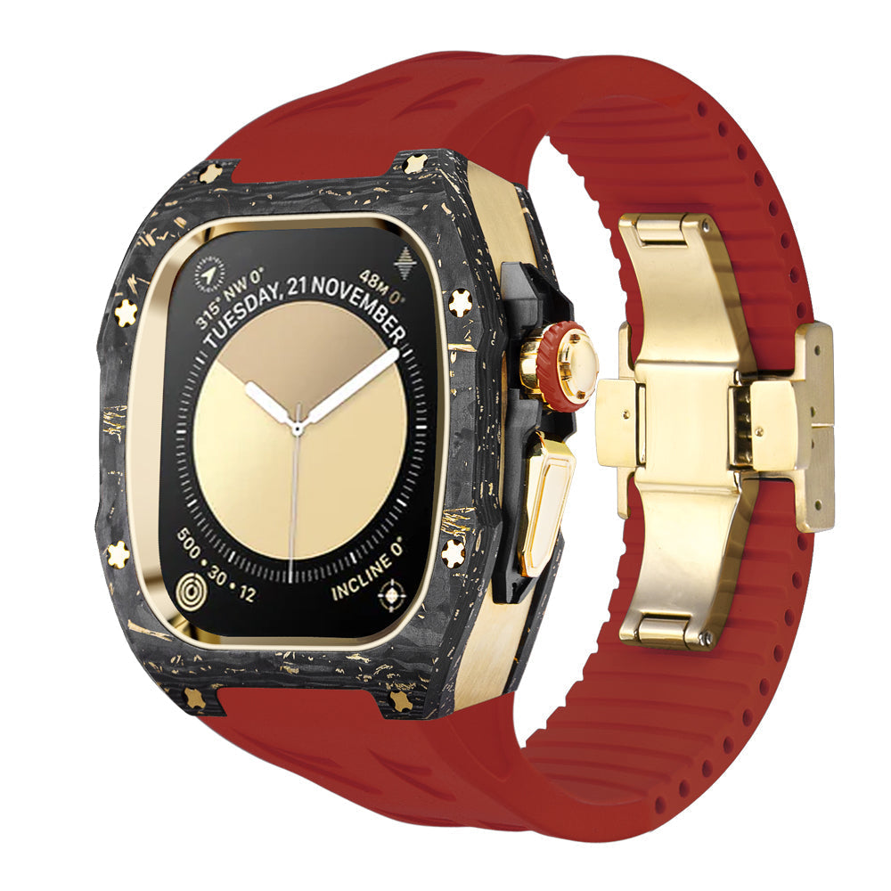 Novex Apple Watch Ultra-etui, titanium og kulfiberbygning