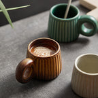 Handcrafted Ceramic Mug For Coffee And Tea, Caldera Rustic Stoneware