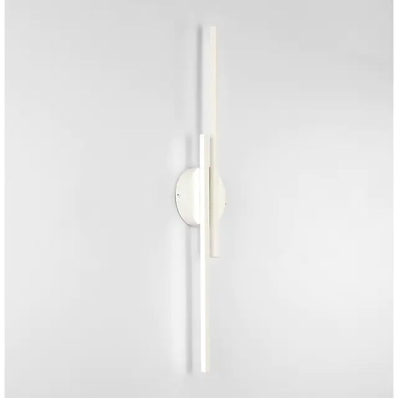 Fjordra Disc and Linear LED Wall Sconce, Black or White