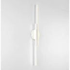 Fjordra Disc and Linear LED Wall Sconce, Black or White