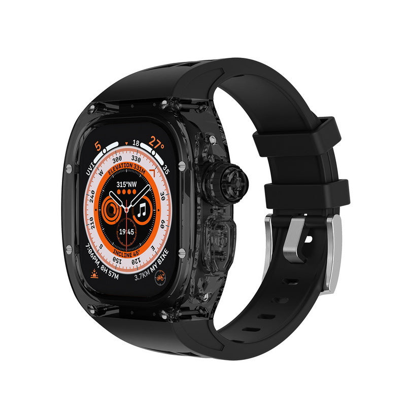 Apple Watch Ultra Case, LumaPro Rugged Polycarbonate Cover With TPU Band