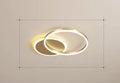 LunaRing Flydende Ring LED Loftslampe, Guld eller Hvid, Fjernbetjent Dæmpbar