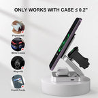 3-in-1 Magnetic Wireless Charging Stand for iPhone, AirPods, and Apple Watch