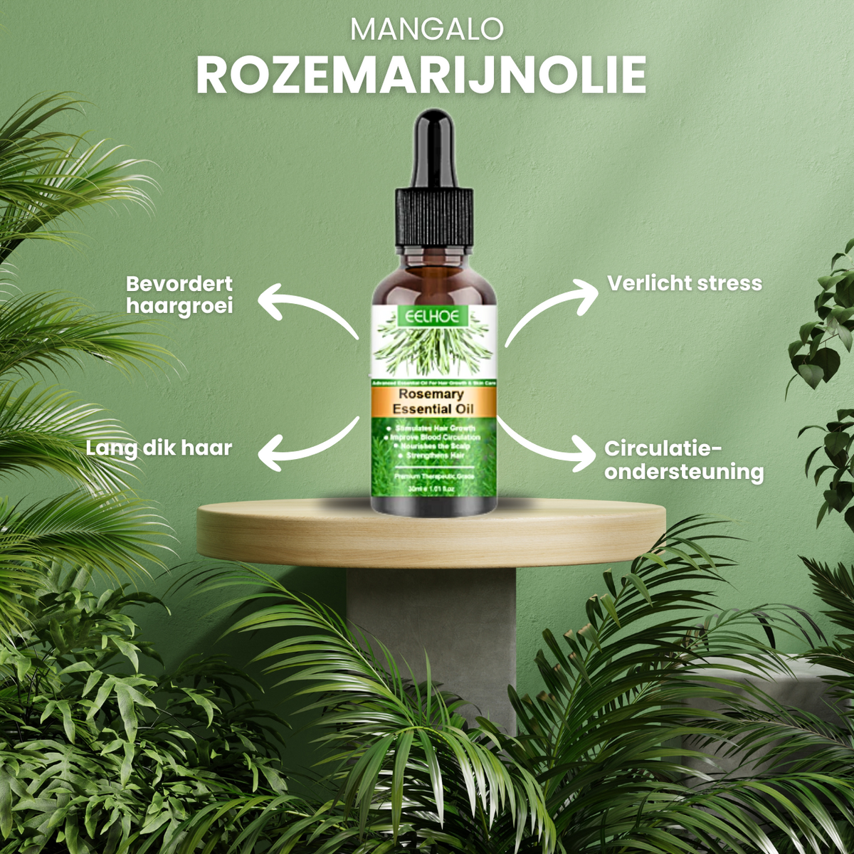 Rosemary Oil Supports Hair Growth And Refreshes Scalp | Fioriscas