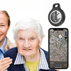 Localizzatore GPS per anziani con struttura impermeabile e aggiornamenti sulla posizione in tempo reale | Fioriscas