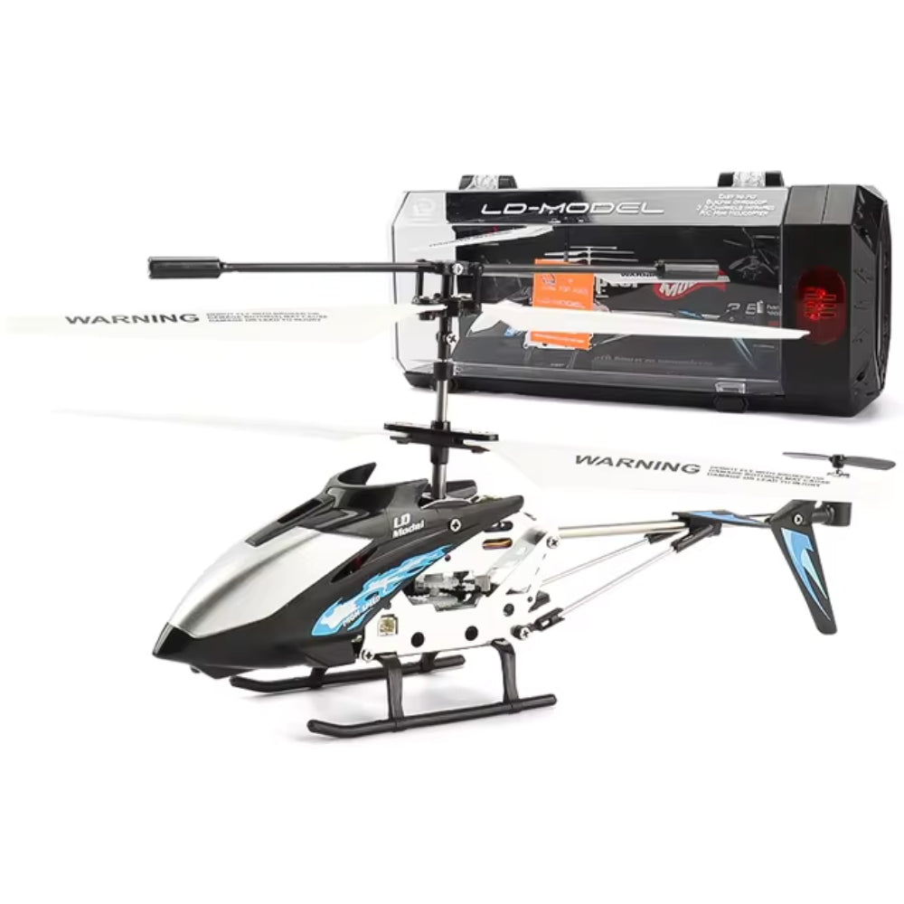 Hračka – RC vrtulník s gyroskopickou stabilizací, NovaPulse 3,5CH, odolný karmínový rám