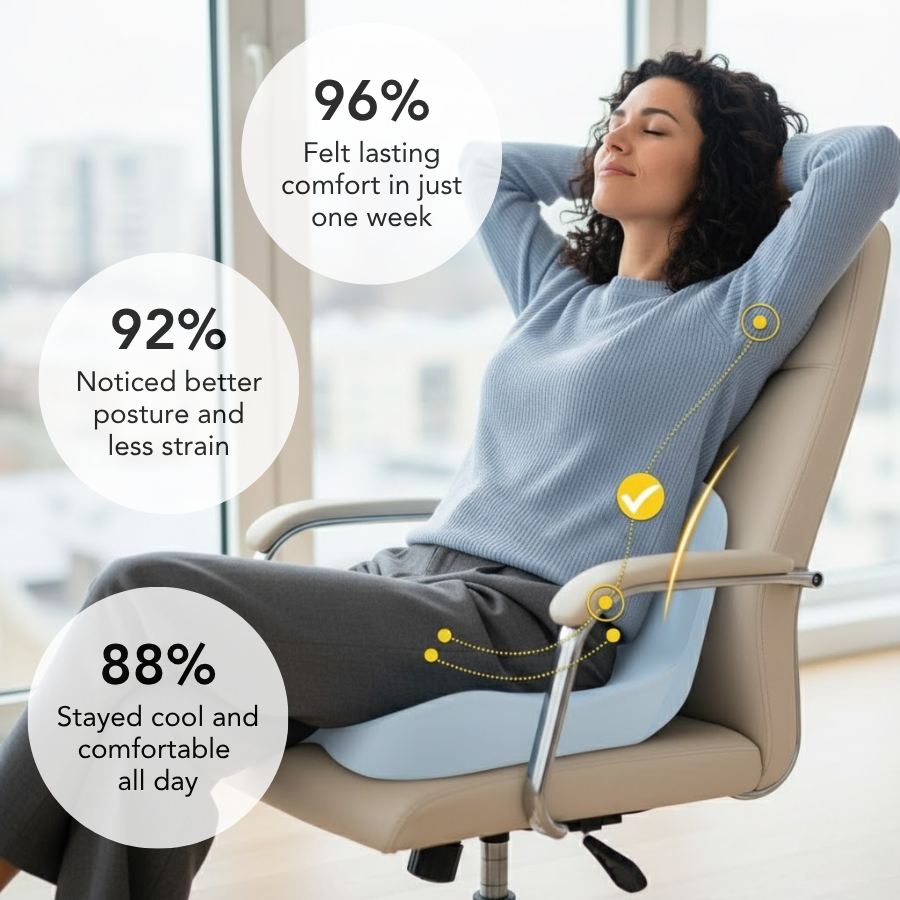 Perna ergonomică Cocoon pentru postură și confort zilnic | Fioriscas