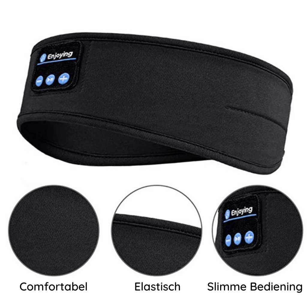 3-in-1 sleep mask with integrated Bluetooth headphones - Fioriscas