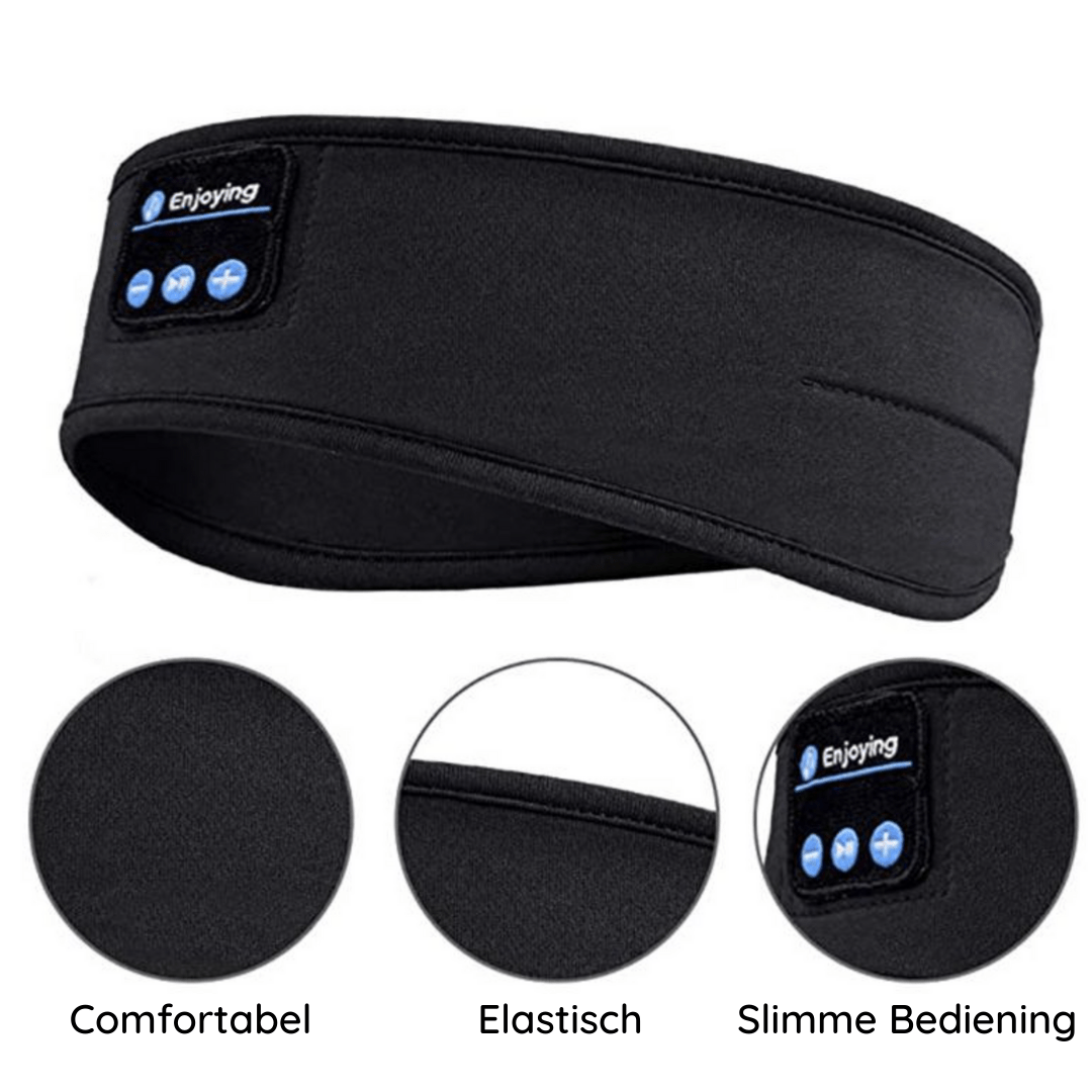 3-in-1 sleep mask with integrated Bluetooth headphones - Fioriscas