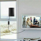אנטנת טלוויזיה פנימית לטווח ארוך עבור 4K HDTV, עד 600 מייל
