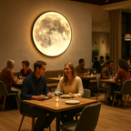 Noctara Dimmable Moon Lamp with Adjustable Ambient Lighting