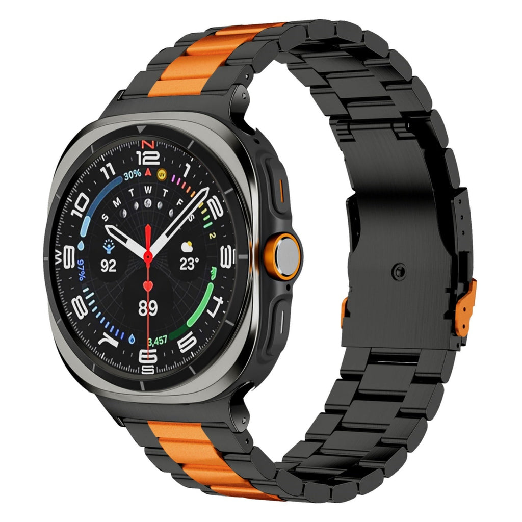 Aurex Titanium Watch Band for Samsung Galaxy Watch Ultra, Folding Buckle