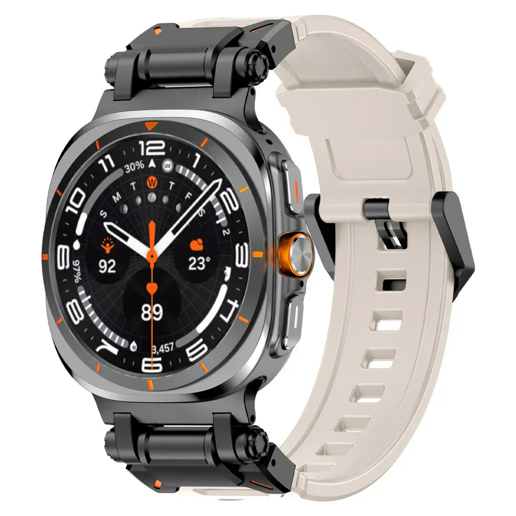 Pulseira de Relógio em Silicone Explorer para Samsung Galaxy Watch Ultra | Fioriscas