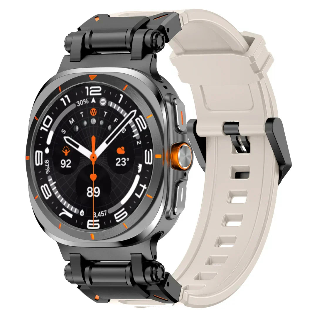 Pulseira de Relógio em Silicone Explorer para Samsung Galaxy Watch Ultra | Fioriscas