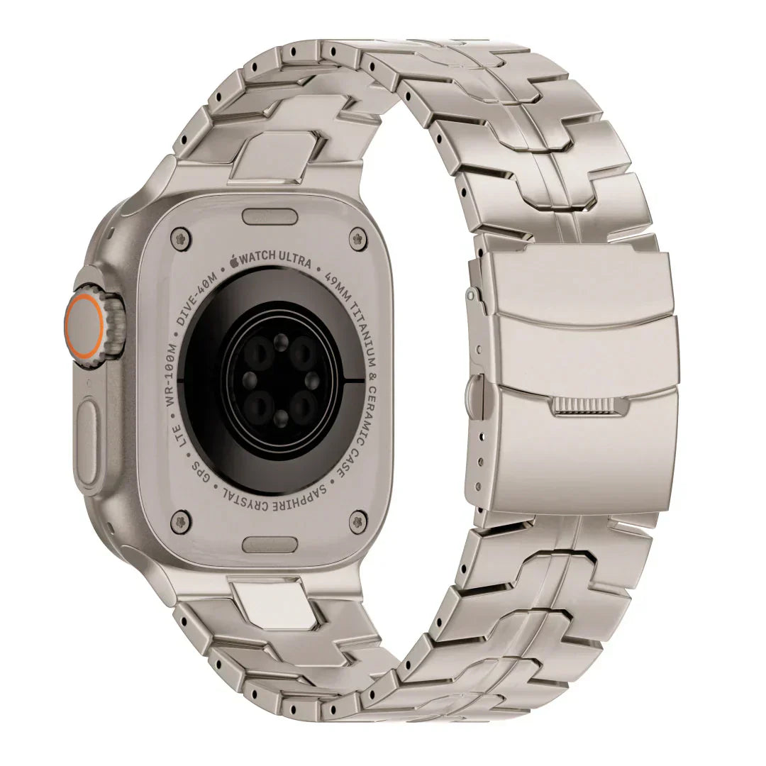 Apple Watch Titanium Band, Aurex Grade 2 Titanium, Lightweight 62g