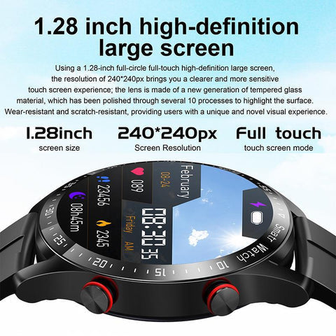 LumaPulse Pro -älykello, vedenpitävä, hyvinvoinnin seuranta
