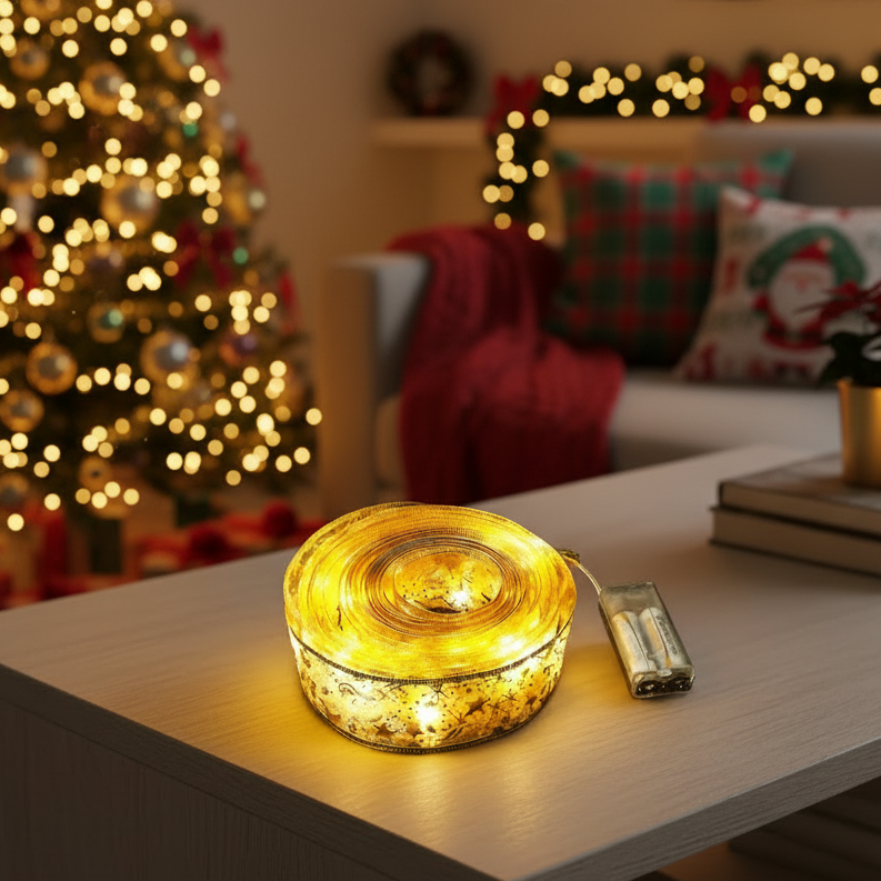 Dvouvrstvé LED řetězy na vánoční stromeček - Fioriscas
