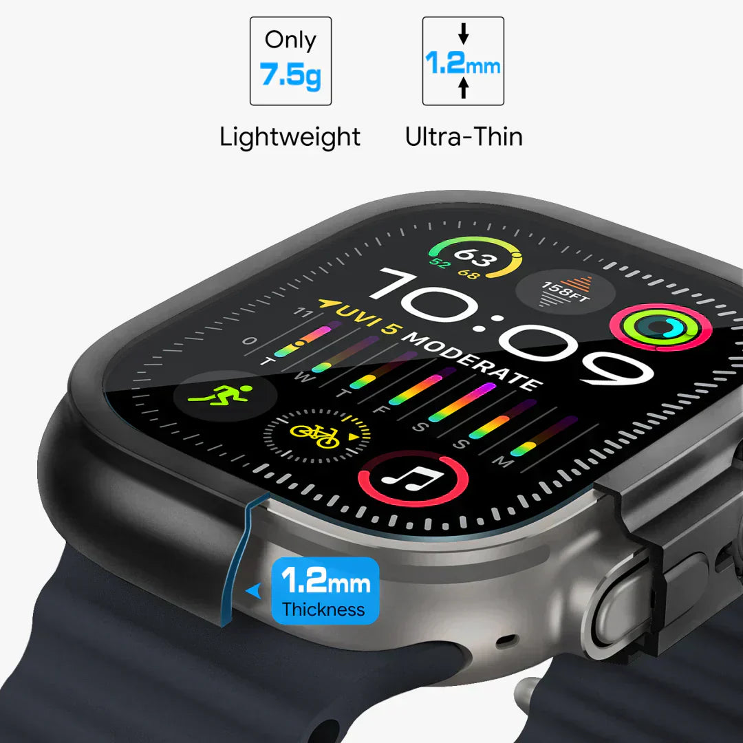 Apple Watch-etui, TrailGuard aluminiumlegering beskyttelsesskal