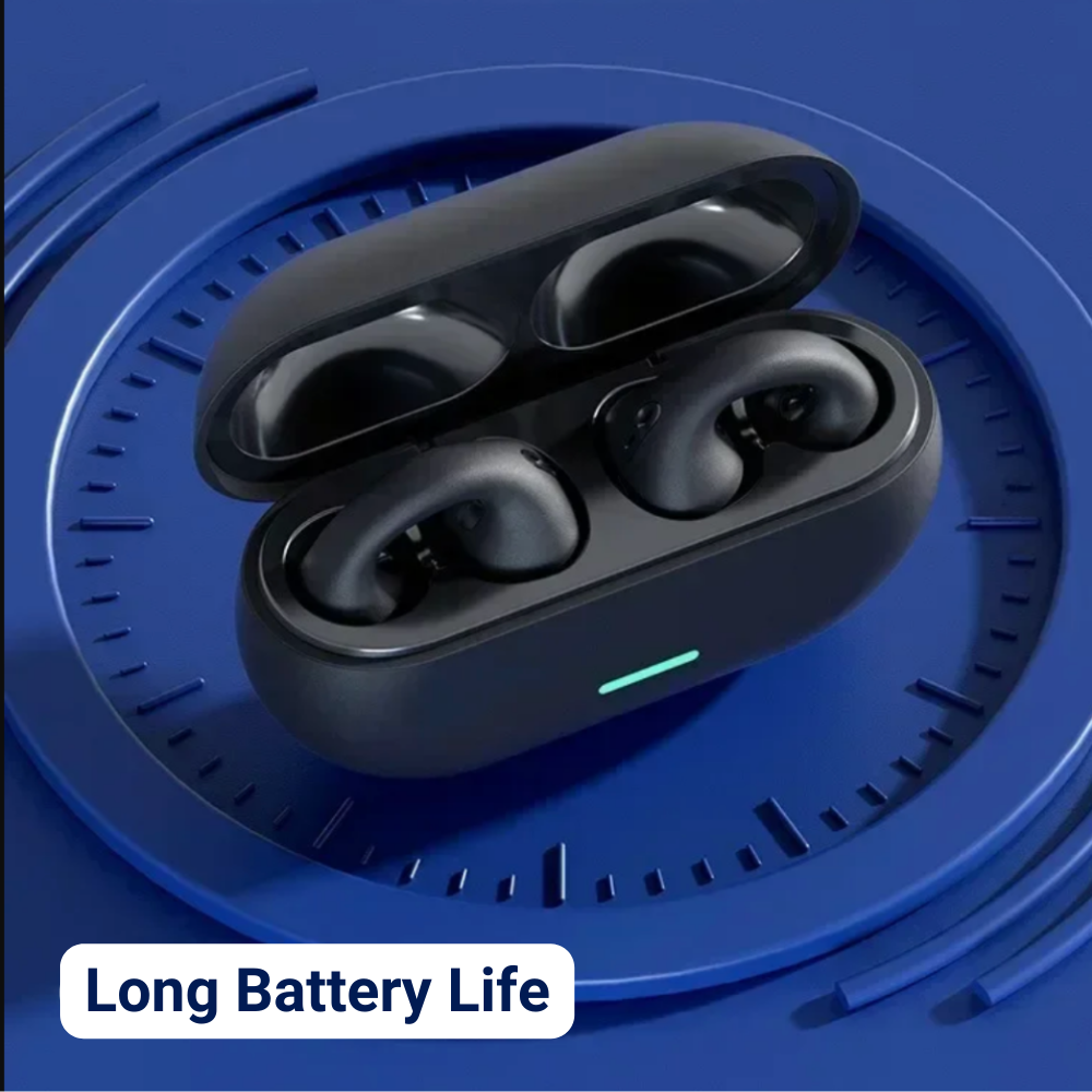 Open-Ear Design Bone Conduction Earbuds For Clear Calls