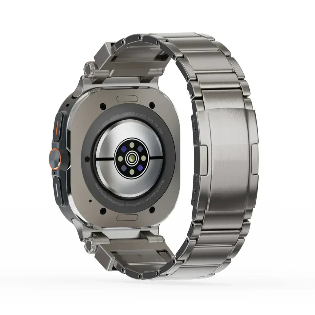 Titanový řemínek Samsung Galaxy Watch Ultra, skládací přezka Voyager